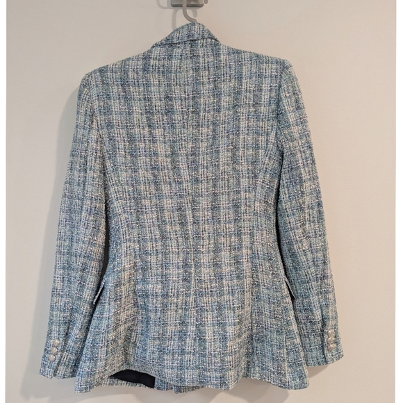 Zara *Bloggers Favorite* Tweed Double Breasted Blazer - Picture 8 of 8